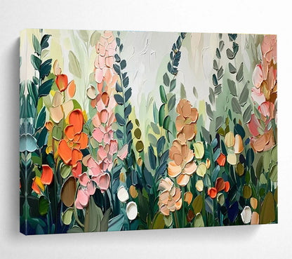 Large - Format Original Hand - Crafted Textured Abstract Wall Decor for Visual Attraction DKH801