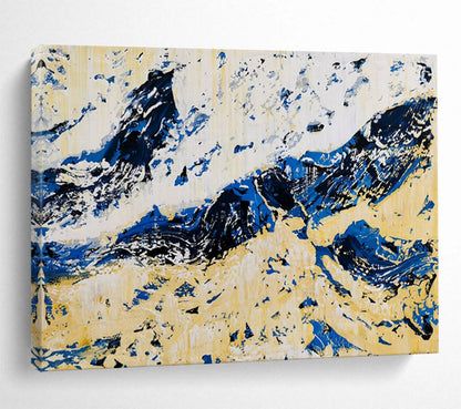 Theatrical Oversized Abstract Canvas for Living Room & Dining Room LargeART1751
