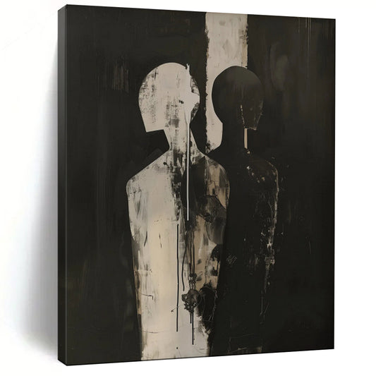 Oversized Custom Hand-Painted Abstract Art for Bedroom & Hotel LargeART1930
