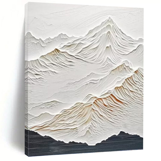 Hand - Rendered Custom Textured Abstract Artwork for Living Room & Dining Room DKH0985