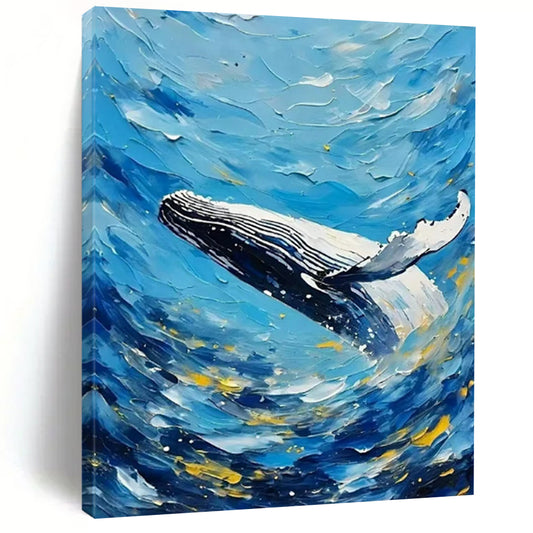 Massive-Sized Hand-Painted Abstract Artwork for Dining Room & Hotel Lobby LargeART2282