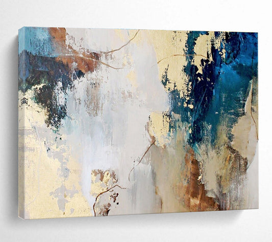 Custom Hand-Painted Wall Decor for Living Room & Office DKH130