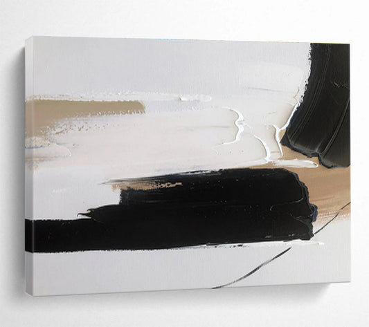 “Elemental Whisper” Vast Abstract Canvas for Bedroom & Office DKH315