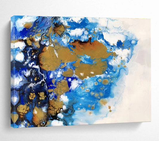 Giant Abstract Canvas for Bedroom & Entryway DKH167