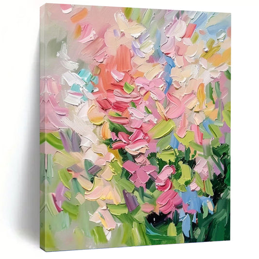 Dynamic Hand - Painted Textured Abstract Painting on Canvas for Living Room & Office DKH1403