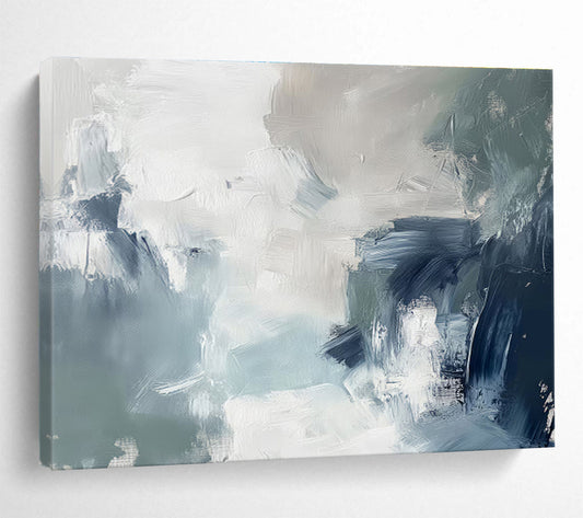 “Fluid Expressions” Grand Abstract Art for Bar & Living Room DKH236