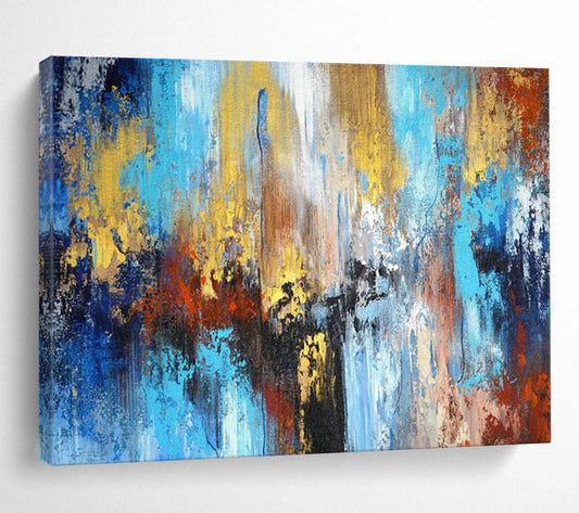 Elegant Large - Scale Abstract Wall Art for Dining Room & Entryway LargeART1606