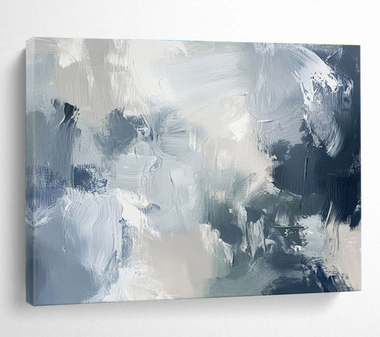 “Abstract Reverie” Oversized Abstract Mural for Hallway & Office DKH237
