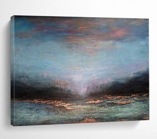 Massive Textured Handmade Abstract Canvas for Aesthetic Transformations DKH780