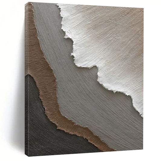 Custom Hand-Painted Abstract Art: Big Sizes & Textured Wonders for Bar & Hotel DTP269
