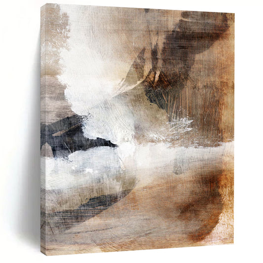 Custom Abstract Paintings: Big Sizes, Handmade Textures for a Cozy Vibe DTP209