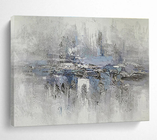 “Abstract Odyssey” Oversized Abstract Mural for Hallway & Office DKH349