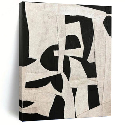 Expertly Conceived Hand - Painted Textured Canvas Mural for Bar & Entryway DKH1137