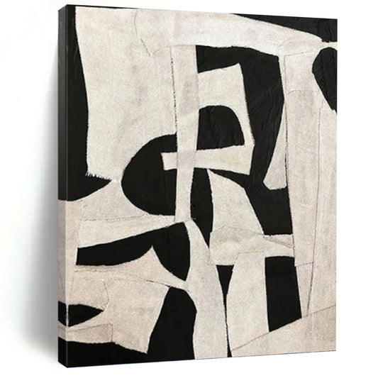 Expertly Conceived Hand - Painted Textured Canvas Mural for Bar & Entryway DKH1137