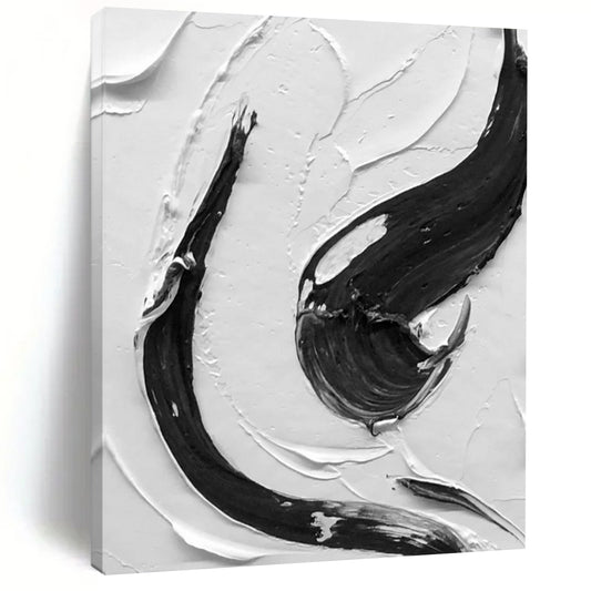 Hand-Painted Large Custom Abstract Paintings for Dining Room & Bar DTP377