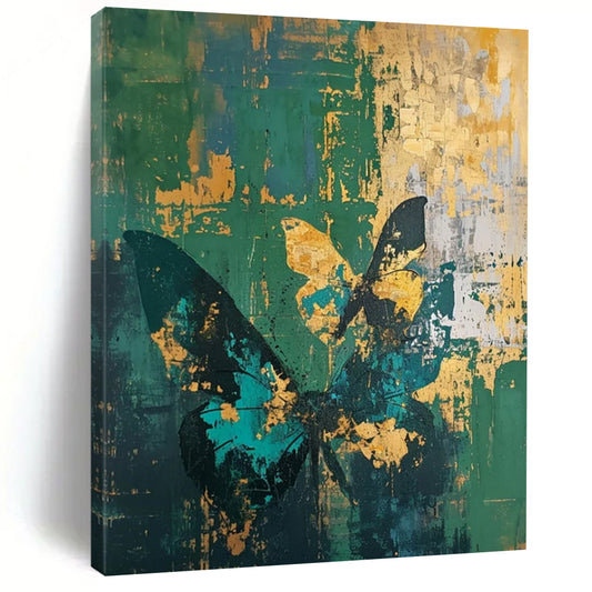 Oversized Hand-Painted Abstract Canvas for Living Room & Office LargeART2287
