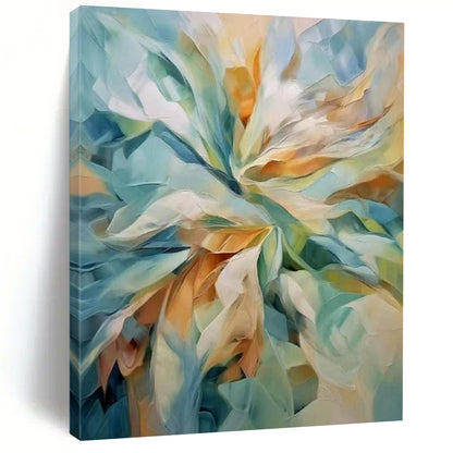 Expansive Hand-Painted Abstract Artworks for Office & Hallway LargeART2271