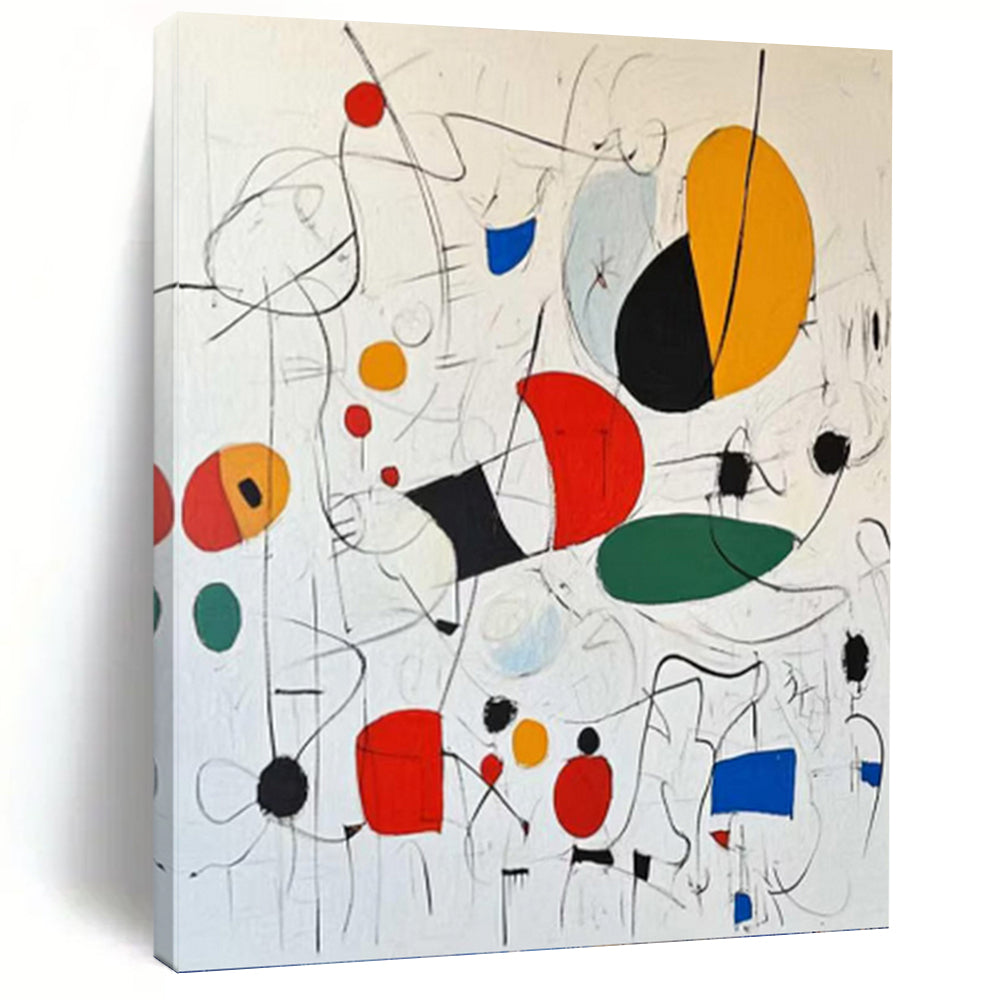 Striking Hand - Painted Textured Abstract for Bedroom & Hallway DKH1184