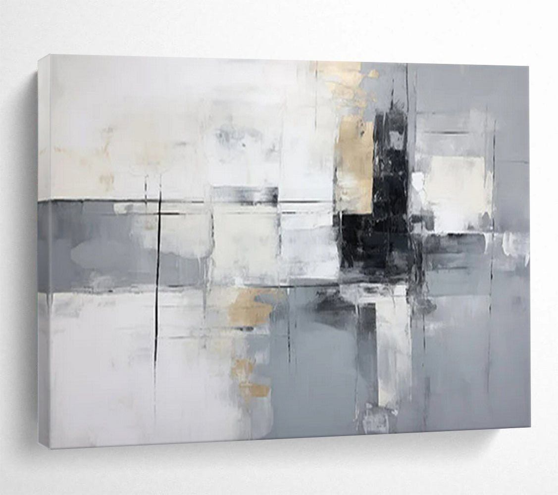 Eye - Catching Vast Abstract Canvas for Hallway & Bar LargeART1574