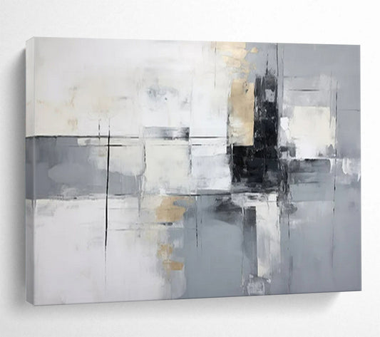 Eye - Catching Vast Abstract Canvas for Hallway & Bar LargeART1574