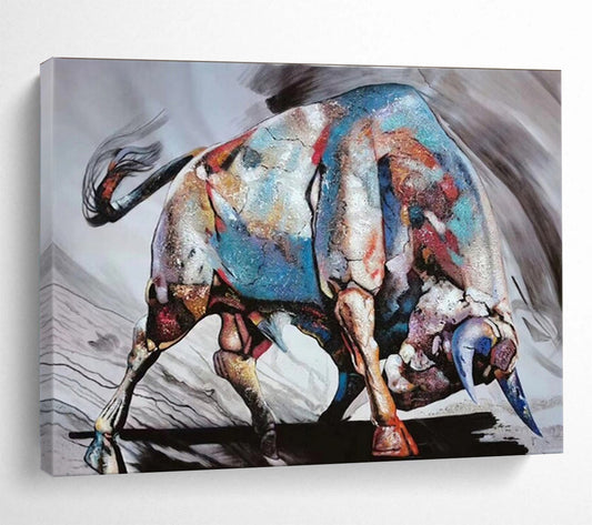 Retro Abstract Wall Art for Office & Dining Room LargeART1747
