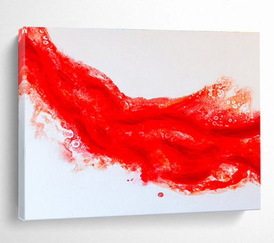 Extra - Large Hand - Painted Textured Abstract Gem for Living Room & Bedroom DKH568