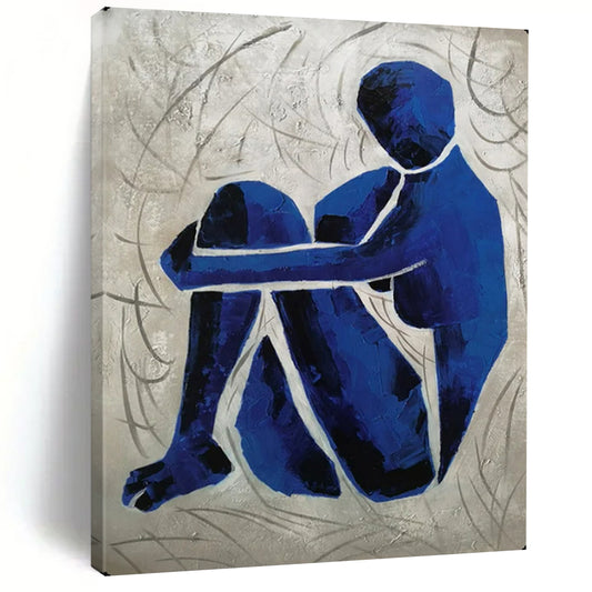 Handmade Textured Abstract Canvas for Office & Dining Room LargeART2166