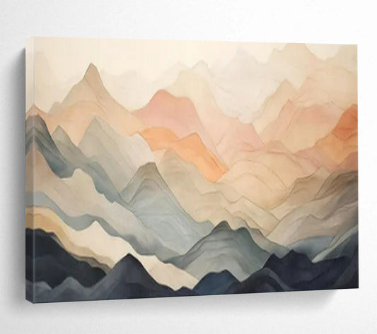 Elegant Large Abstract Wall Decor for Hallway & Bar LargeART1696
