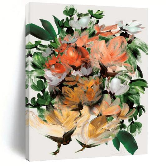 Hand-Painted Custom Abstract Art: Big Sizes for Bedroom & Office DTP217