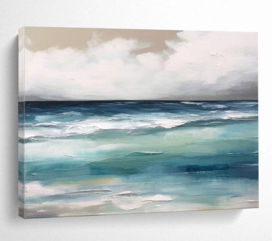 Stunning Giant - Sized Abstract Painting for Entryway & Hotel LargeART1641