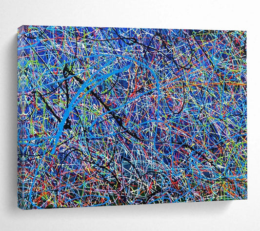Captivating Vast - Scale Abstract Mural for Office & Living Room LargeART1726