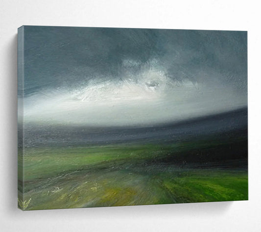 Misty Green Landscape - Dreamy Bedroom Escape DLZ029
