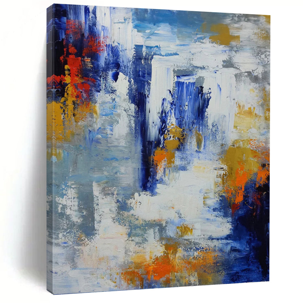 Gorgeous Hand - Painted Textured Abstract Painting for Living Room & Hotel DKH1338