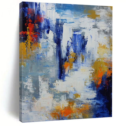 Gorgeous Hand - Painted Textured Abstract Painting for Living Room & Hotel DKH1338