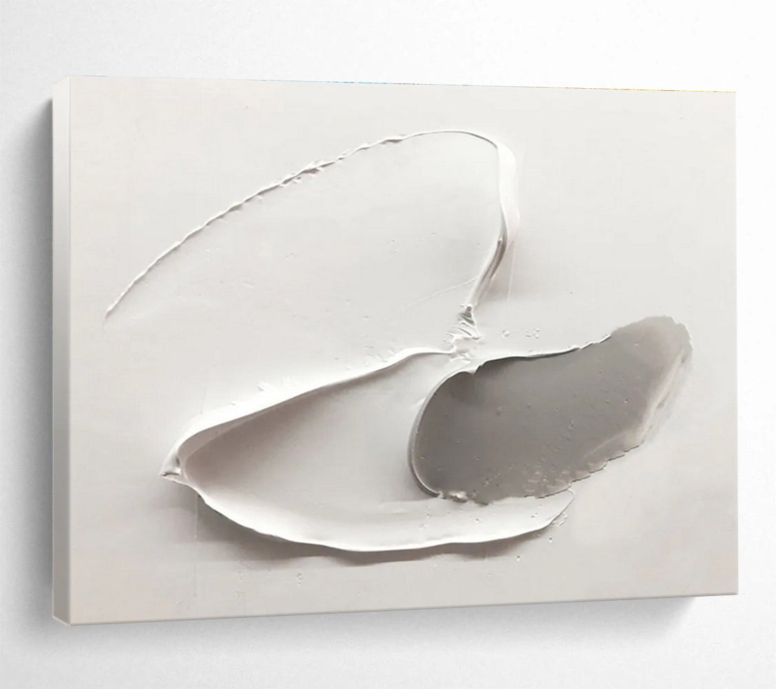 Trendy Large Abstract Wall Art with Edgy Textured Elements for Office & Bar DKH912