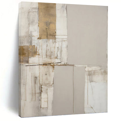 Enticing Hand - Painted Textured Abstract for Hallway & Bedroom DKH1318