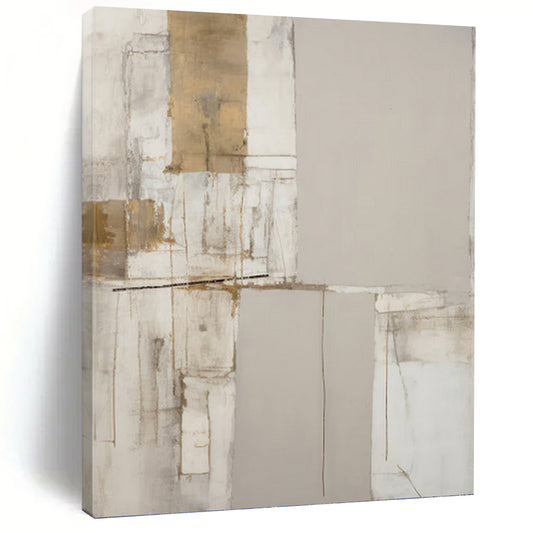 Enticing Hand - Painted Textured Abstract for Hallway & Bedroom DKH1318