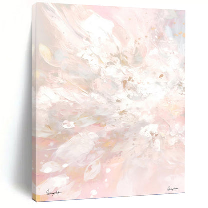 Alluring Custom - Painted Textured Canvas Abstract for Living Room & Office DKH1088