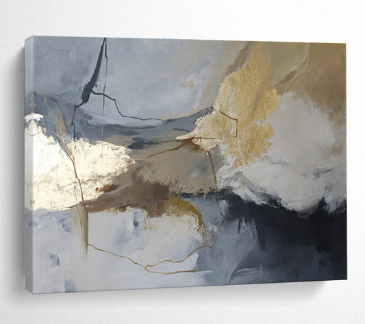 Striking Textured Abstract Artwork for Dining Room & Entryway DKH519