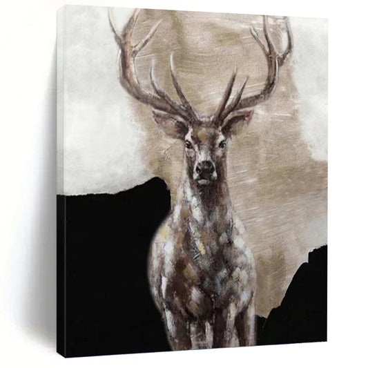 Large - Sized Hand - Painted Abstract Custom Work (with Three - Dimensional Textures), Suitable for Bedroom and Office DKH1462