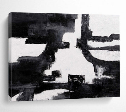 Custom - Designed Big Abstract Painting for Spa DKH018