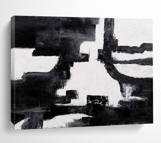 Custom - Designed Big Abstract Painting for Spa DKH018