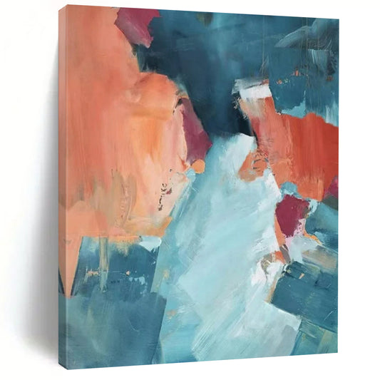 Stupendous Hand-Painted Abstract Wall Installations for Bar & Hotel Lobby LargeART2269