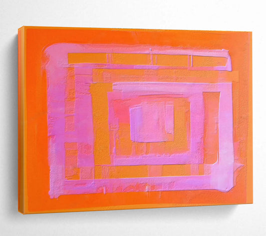 Oversized Abstract Canvas for Office & Dining Room DKH368