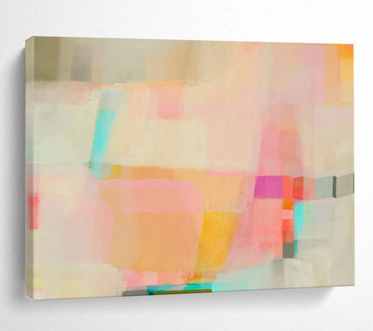 Custom - Made Big Abstract Wall Decor for Dance Studio DKH029
