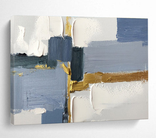 “ Mystic Weave” Large - Scale Abstract Canvas for Living Room & Bedroom DKH311