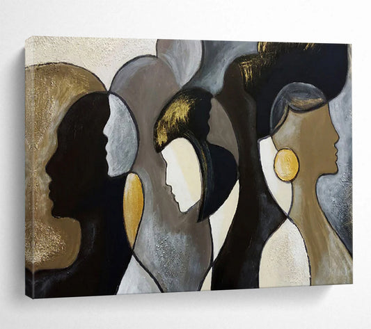Massive Abstract Wall Decor for Hallway & Bar LargeART1688