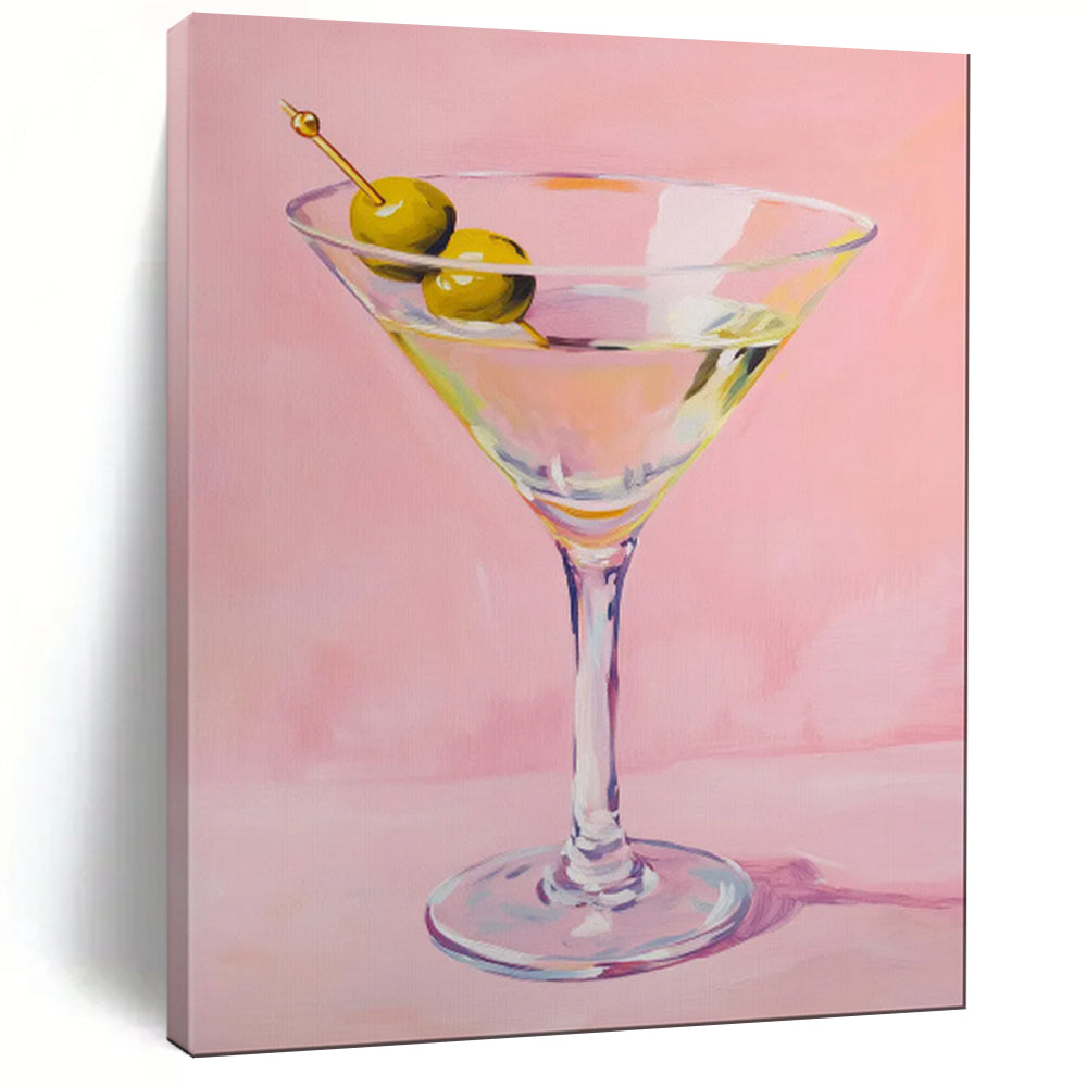 Modern & Stylish Hand-Painted Custom Abstract Painting for Office & Bar LargeART2016