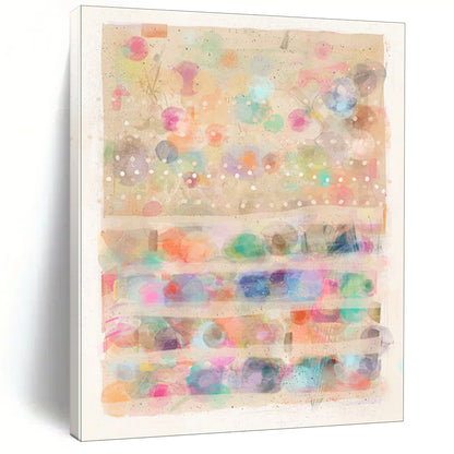 Hand-Painted Bespoke Abstract Canvas for Bedroom & Hotel LargeART1827