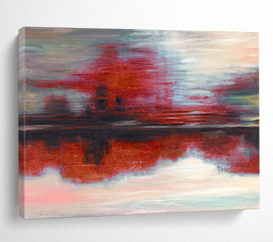 Large - Format Abstract Art for Office & Bedroom DKH384